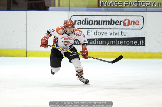 2014-11-22 Hockey Milano Rossoblu U14-Valpellice 0602